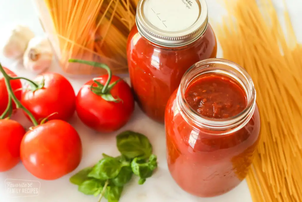 Canned Spaghetti Sauce 4 1