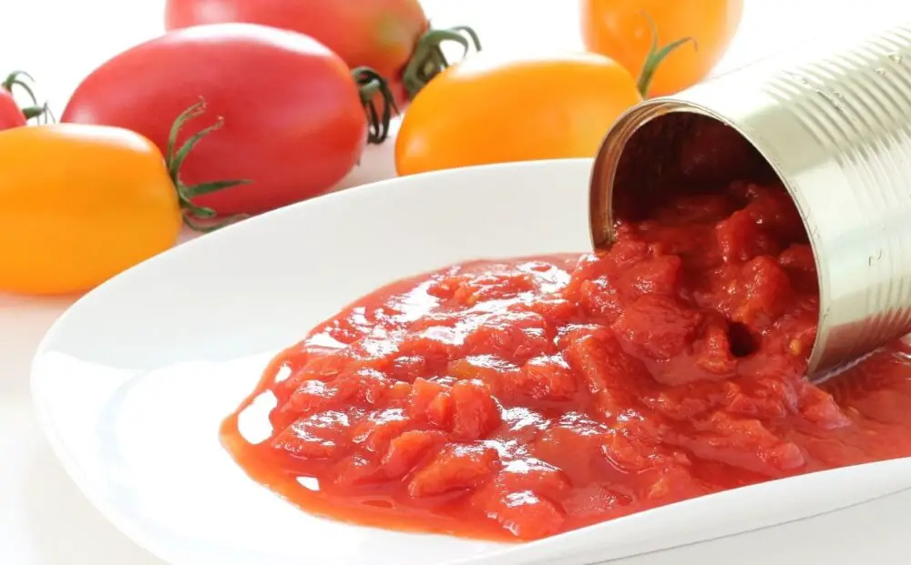 Canned tomatoes