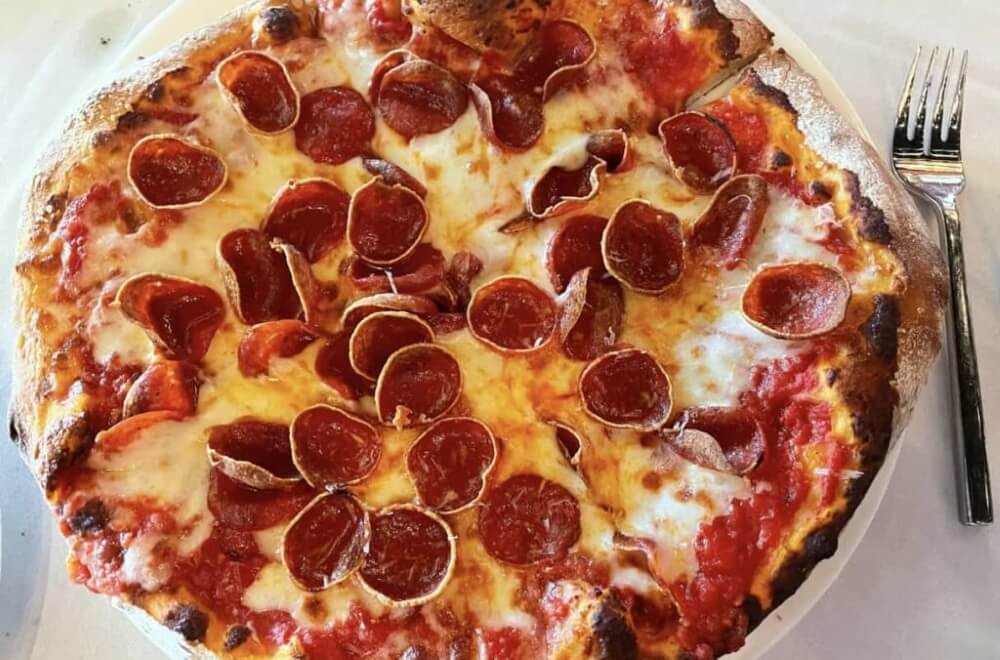 bowl shaped pepperoni pizza