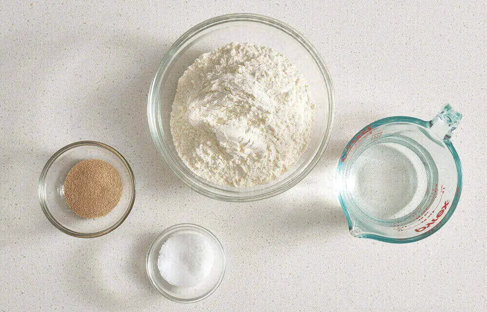 pizza dough components