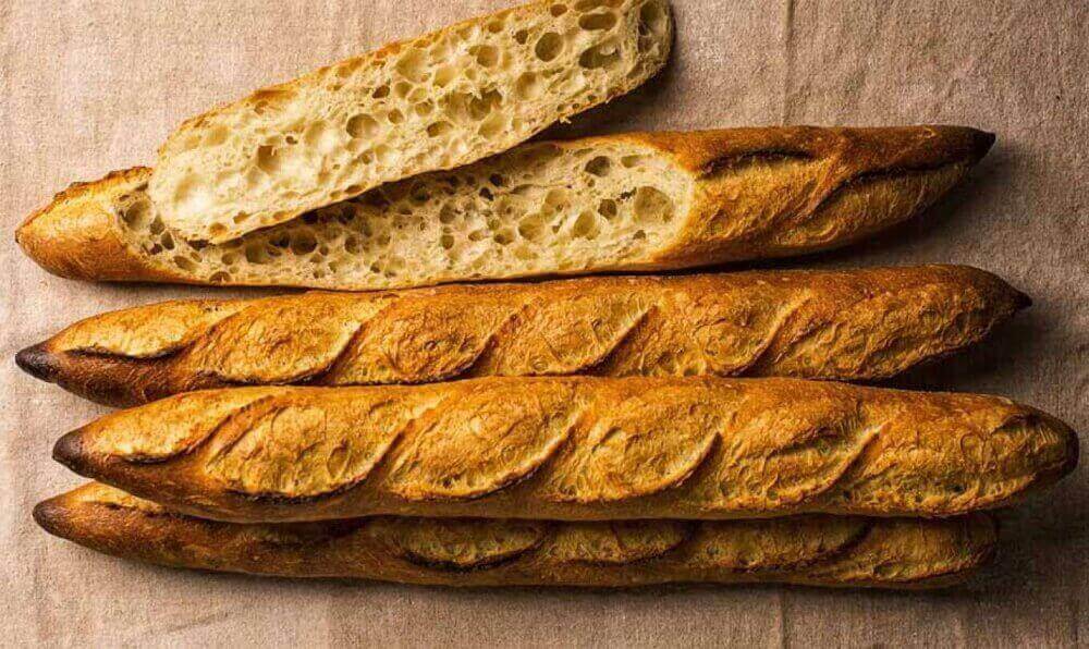 french bread with poolish