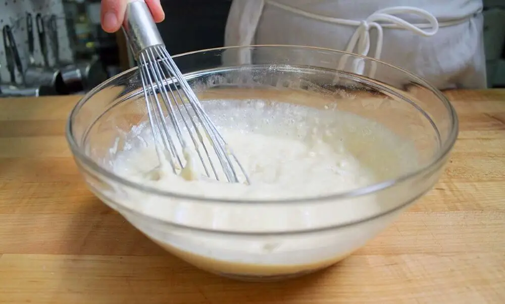 kneading the dough