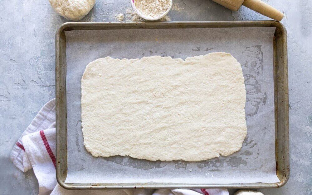yeast-free pizza dough