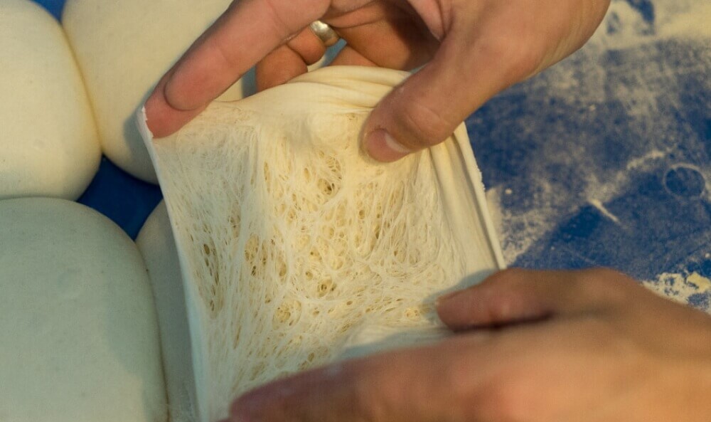 poolish dough structure