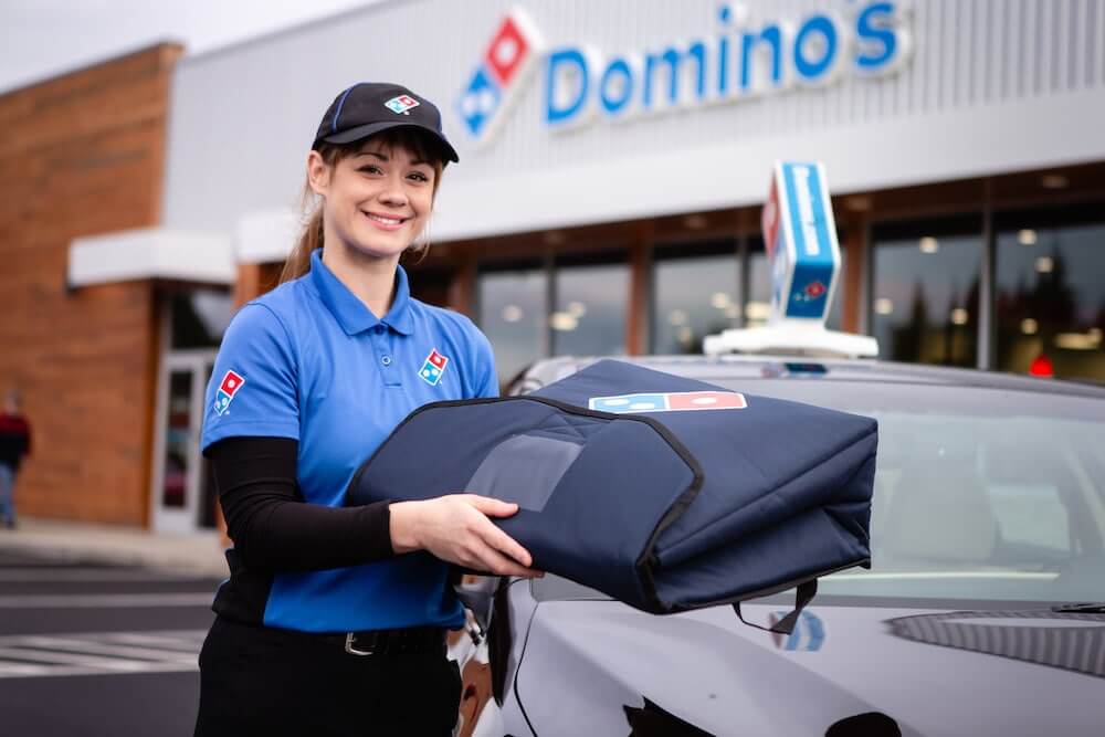 Doninos pizza delivery girl