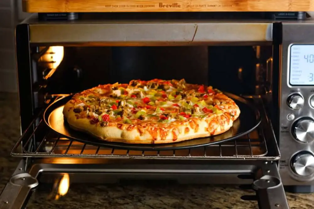 Place the pizza on the lowest oven rack